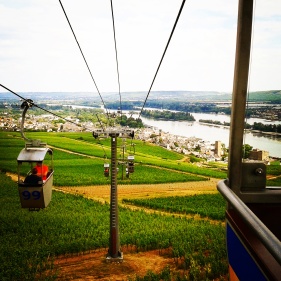 The cable car in Rüdesheim on the Rhine