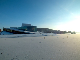 The New Opera & Ballet and a frozen "Oslo Fjord" - true winter magic!