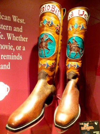 These boots, worn by Buffalo Bill himself, are the coolest boots I have ever seen. Respect! (To be seen in the Buffalo Bill Museum)